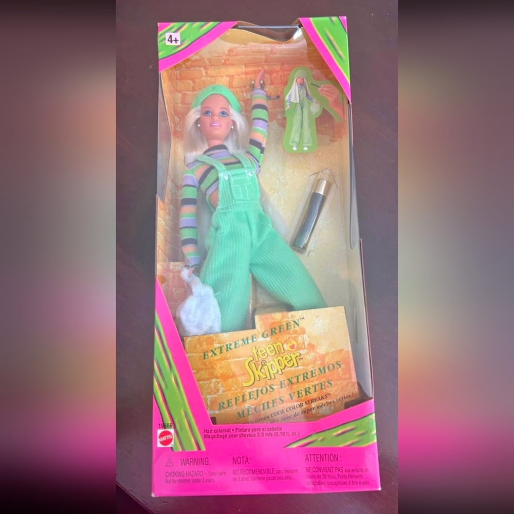 1997 BNIB Extreme Green Skipper Doll